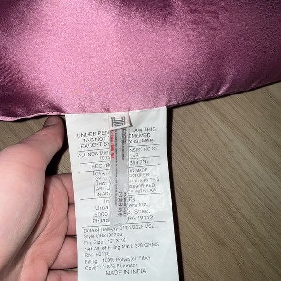 Urban Outfitters Yellow and Pink Tulip Pillows - Picture 3 of 5